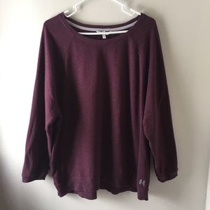 Maroon Victoria Secret Sweatshirt Large